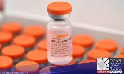 Matatapos na sa Setyembre ang pagdeliver ng 26 million doses ng Sinovac COVID-19 vaccines.