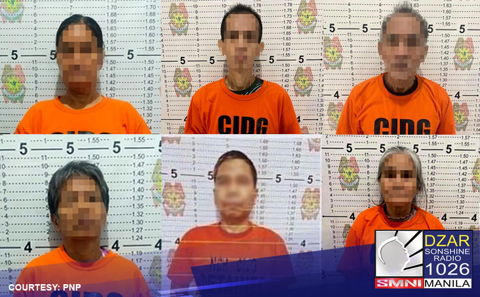 6 communist terrorist kabilang ang mataas na opisyal, nahuli ng CIDG