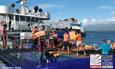 Coast Guard vessel, nagdala ng relief goods sa Palawan