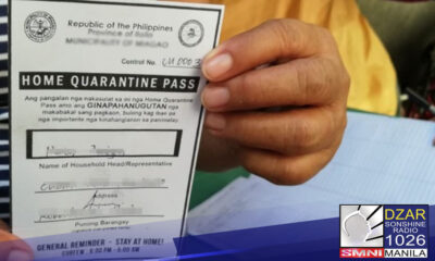 Quarantine pass, ibibigay sa mga piling hindi bakunadong indibidwal - DILG